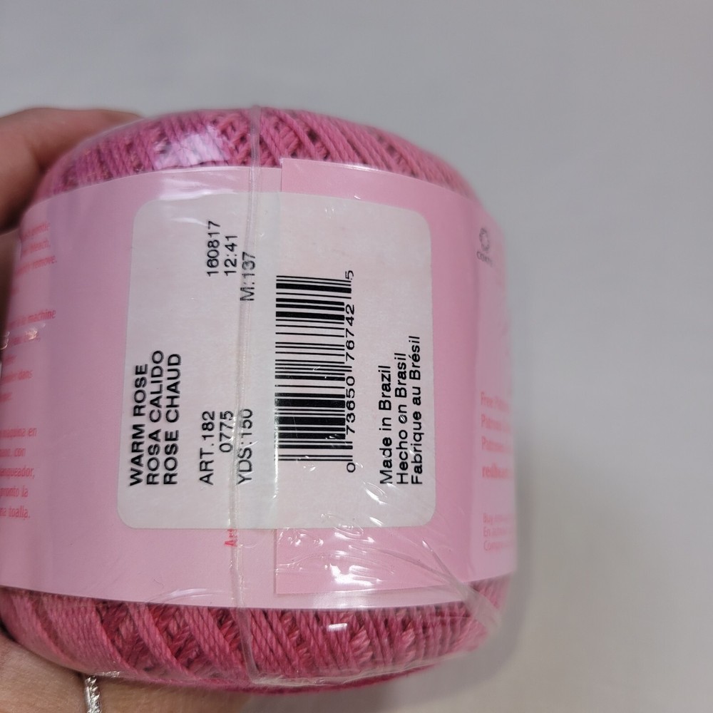 crochet thread lot