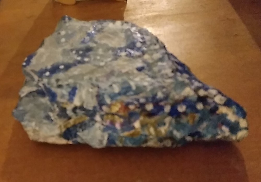 HAND PAINTED Reticulated Python Shelf ROCK