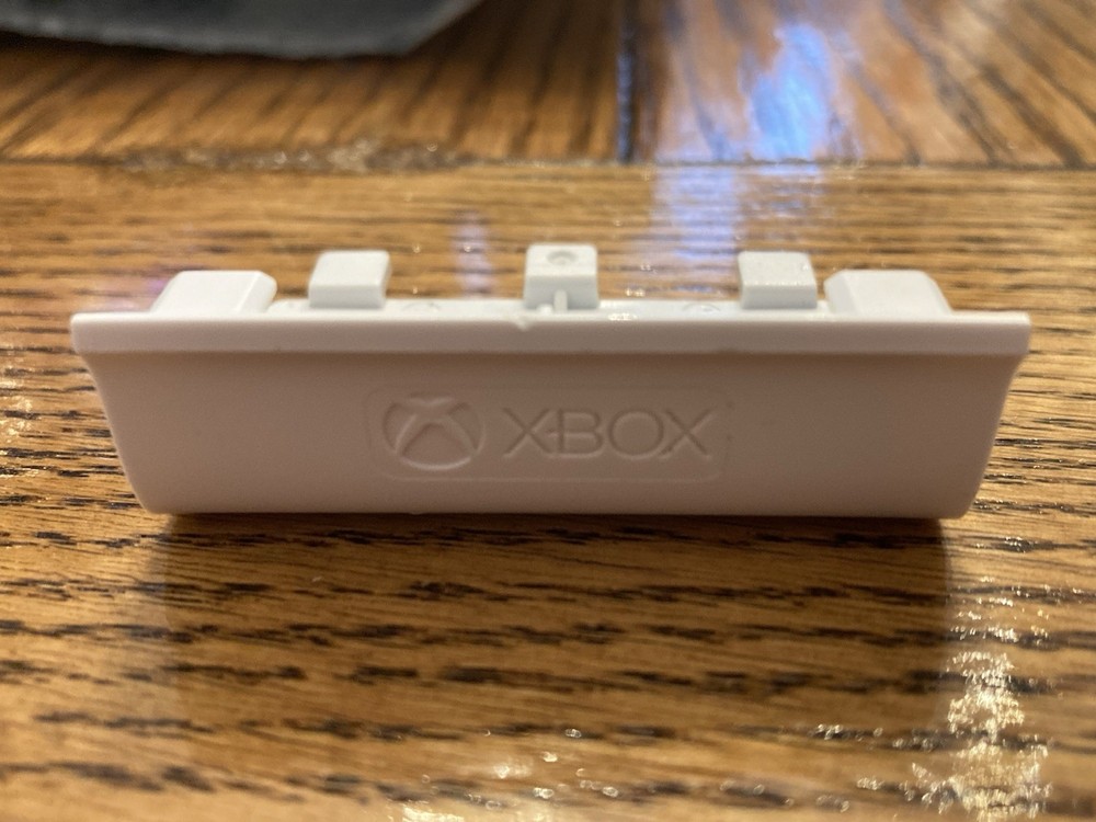 Authentic Xbox One S Controller Battery Cover White w/Logo