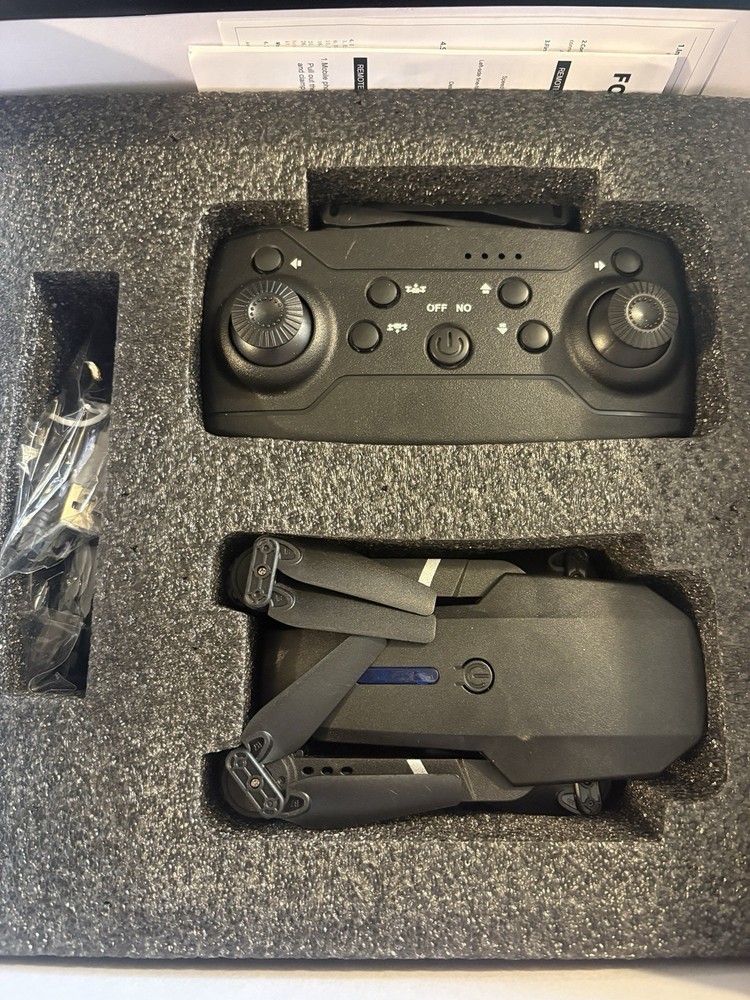 YOMI Foldable Quadcopter with Camera, Black
