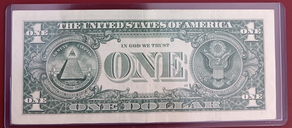 2017A $1 Star Note Error Rare! SN: G04463472*