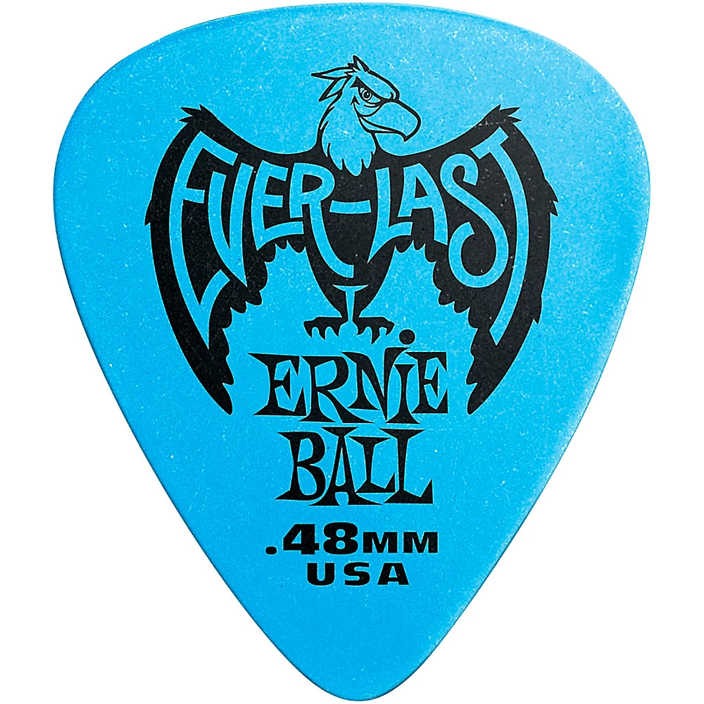 Ernie Ball Everlast Delrin Picks 12 Pack .48 mm 12 Pack