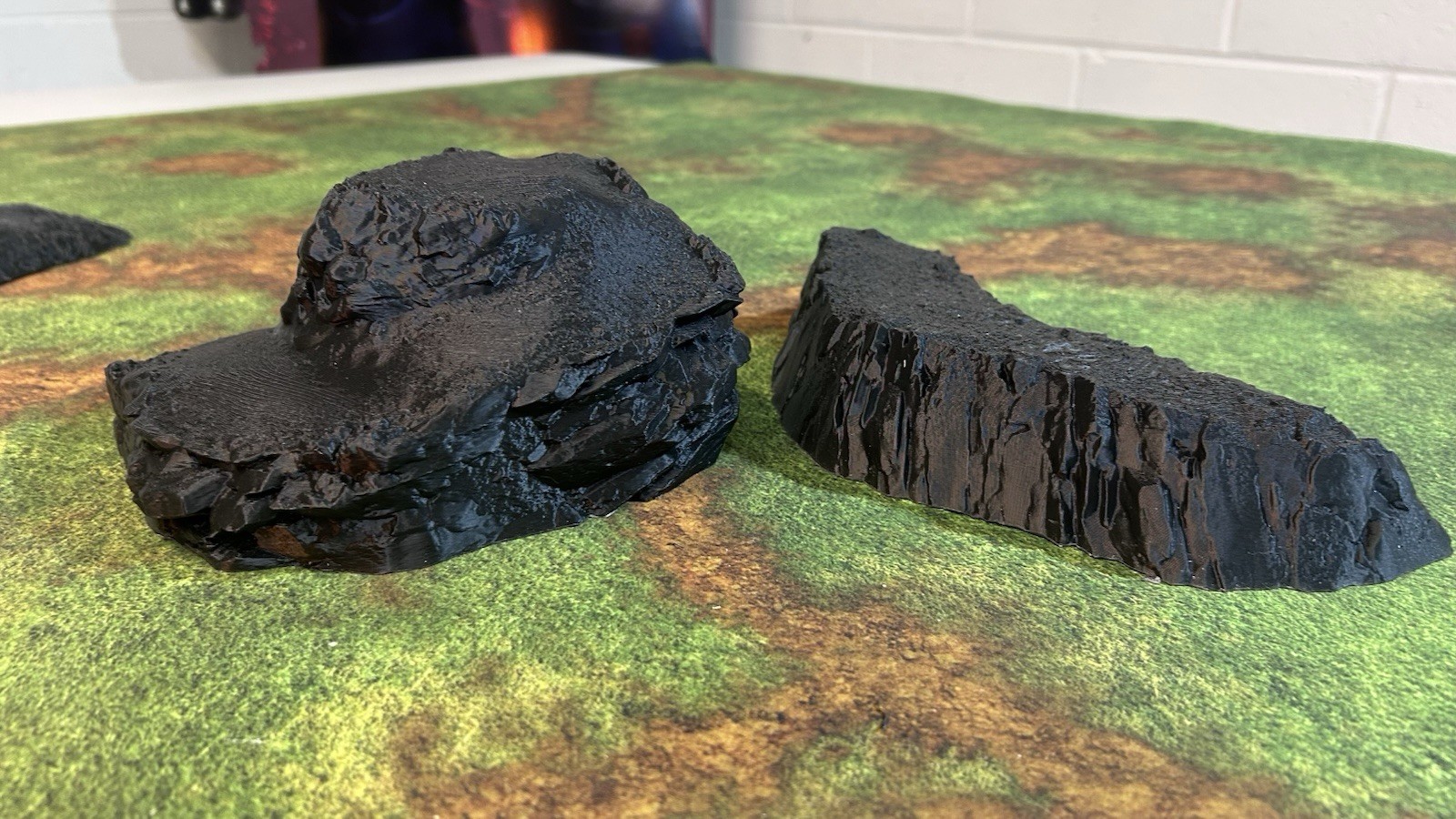 Tabletop Terrain Massive Hills tabletop scenery, 5-piece set