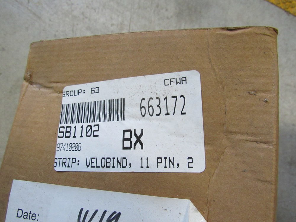 Velobind Strip 663172