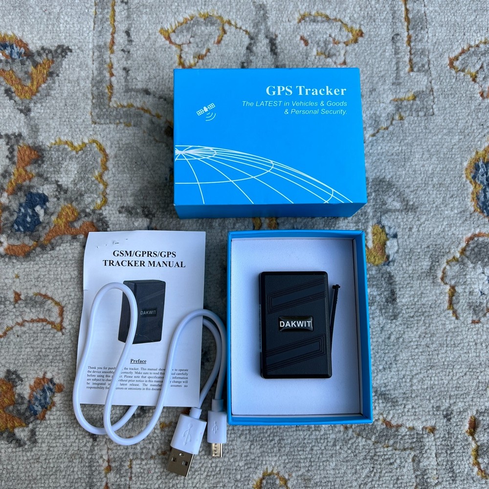 DAKWIT GPS Tracker GSM GPRS New Open Box