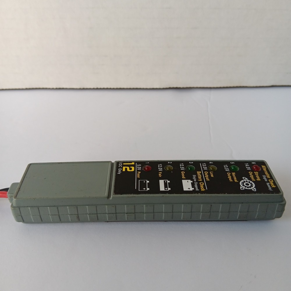 Performance Tools W2980 Battery & Alternator Voltage Checker 12VDC