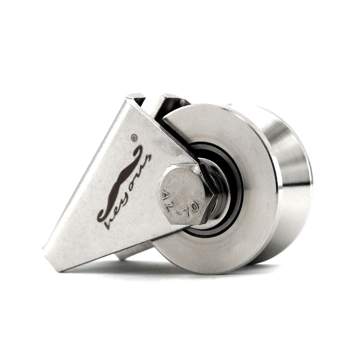 V Groove Pulley Wheel Steel Stainless Heavy Duty Detachable Cable Rope Wheel