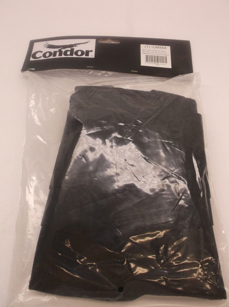 New Large Back Support Black