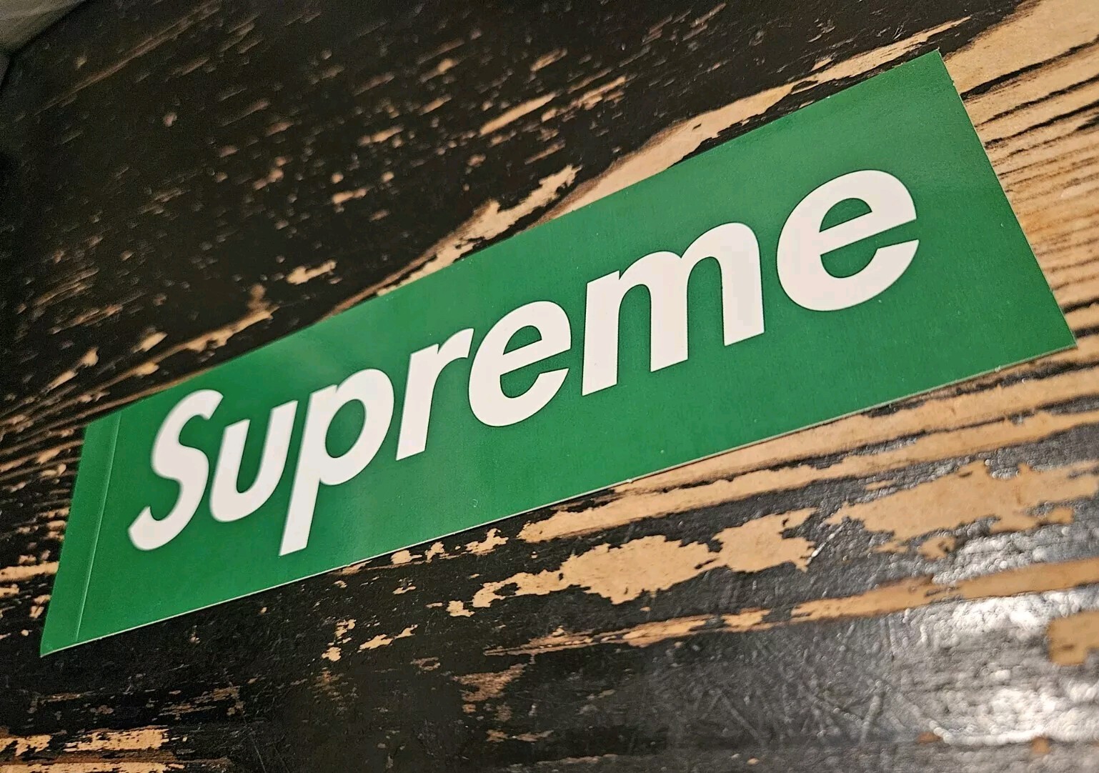 Supreme Green Box Logo Sticker FW24 Season Opening + FREE SURPRISE