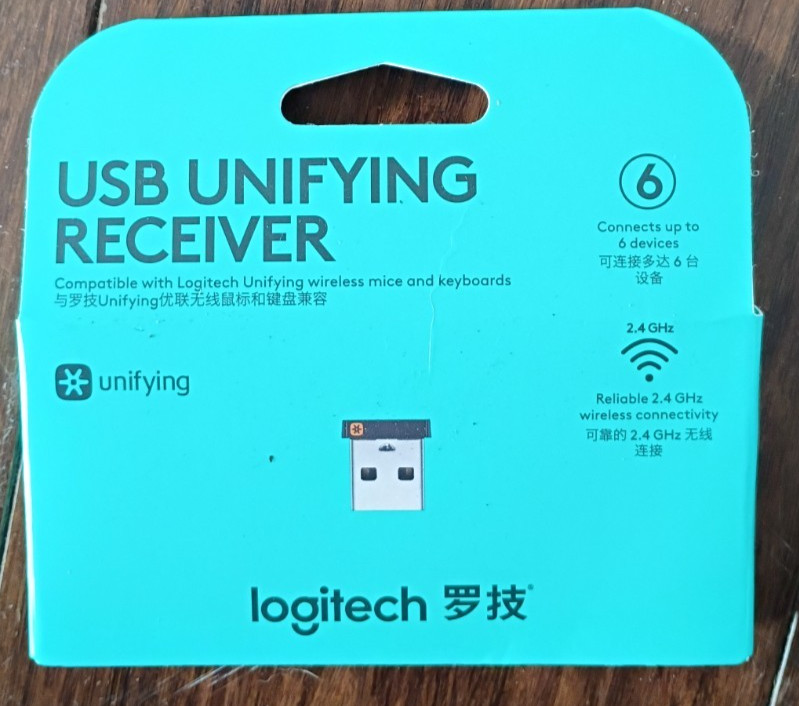 Logitech Wireless Unifying USB Receiver Dongle for Keyboard & Mice