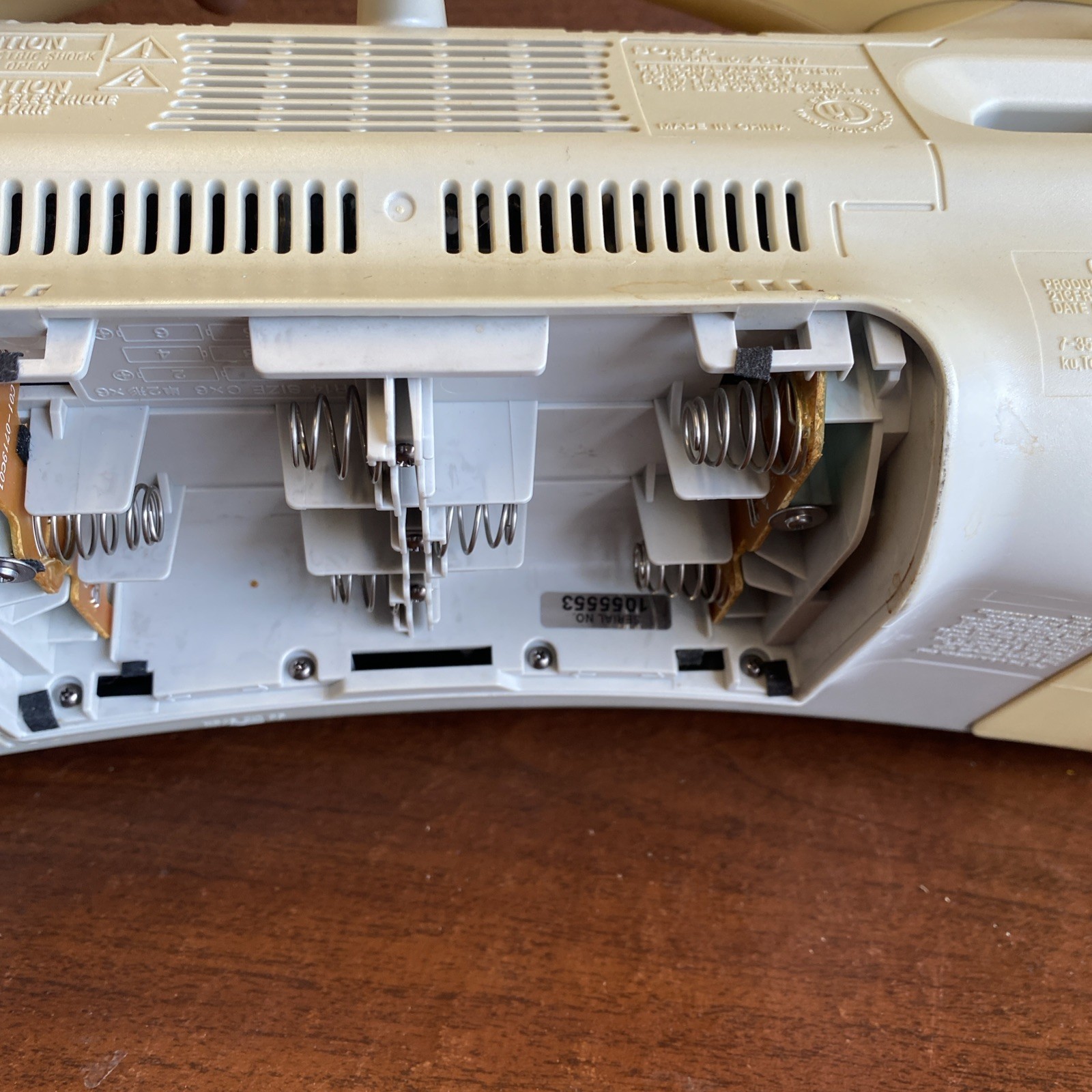 Sony ZS-YN7 Portable Boombox CD/R-RW AM/FM RADIO MegaBass W Remote No Batt Cover