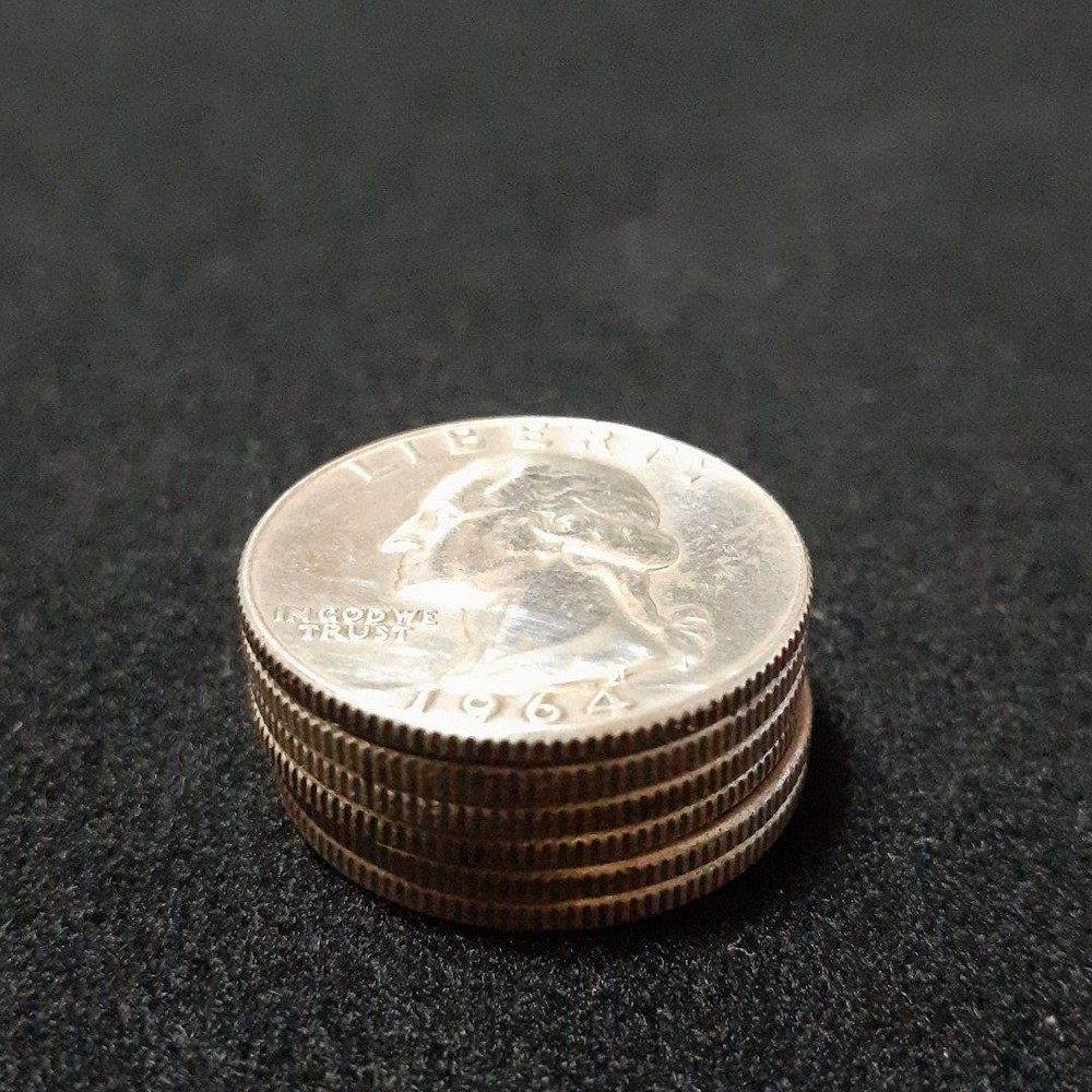 Second hand magic tricksB147 coin magic stack coin silver coin