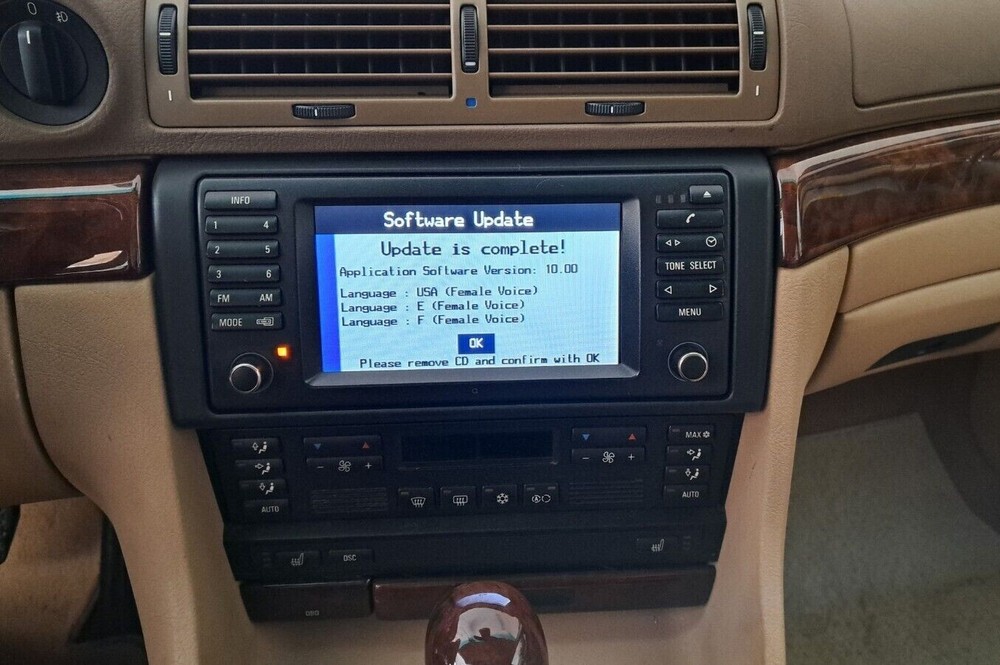 BMW MK4 V32 Software Update Disc DVD CD Navigation Computer E38 E39 E46 E53 E85