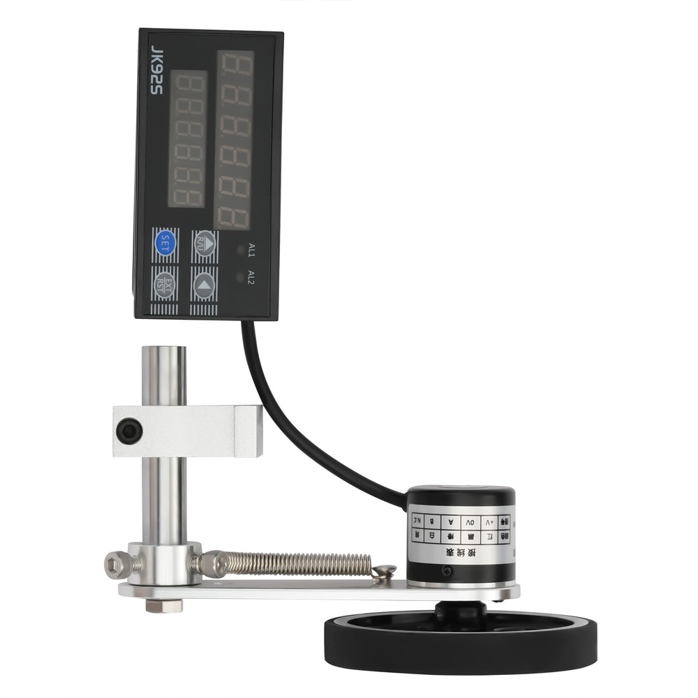 Meter Counter Rotary Encoder Wheel Roll Digital Electronic Length Measure 110v