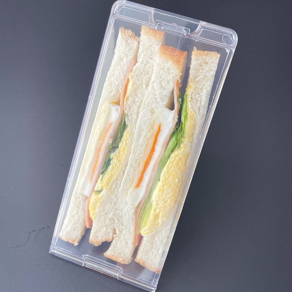 New 2PCS Container Transparent Washable Multifunctional