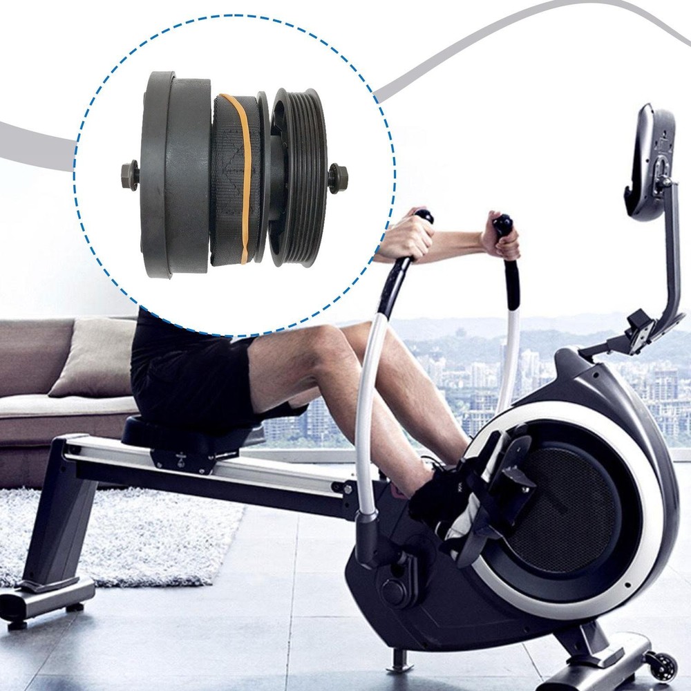 Webbing Damper Pulley Elastic System Rowing Machine Pullback
