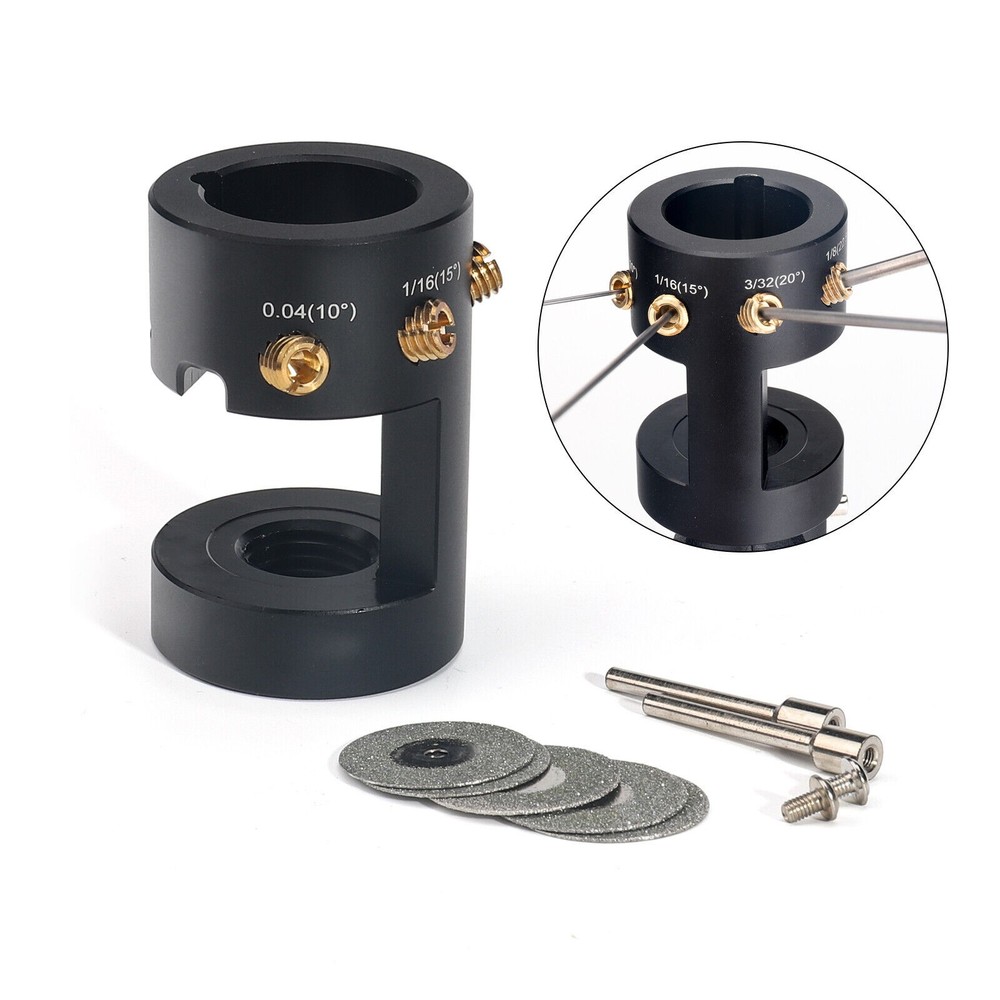 New TIG Welding Tungsten Electrode Sharpener/ Grinder Multi-Angle & Offsets#