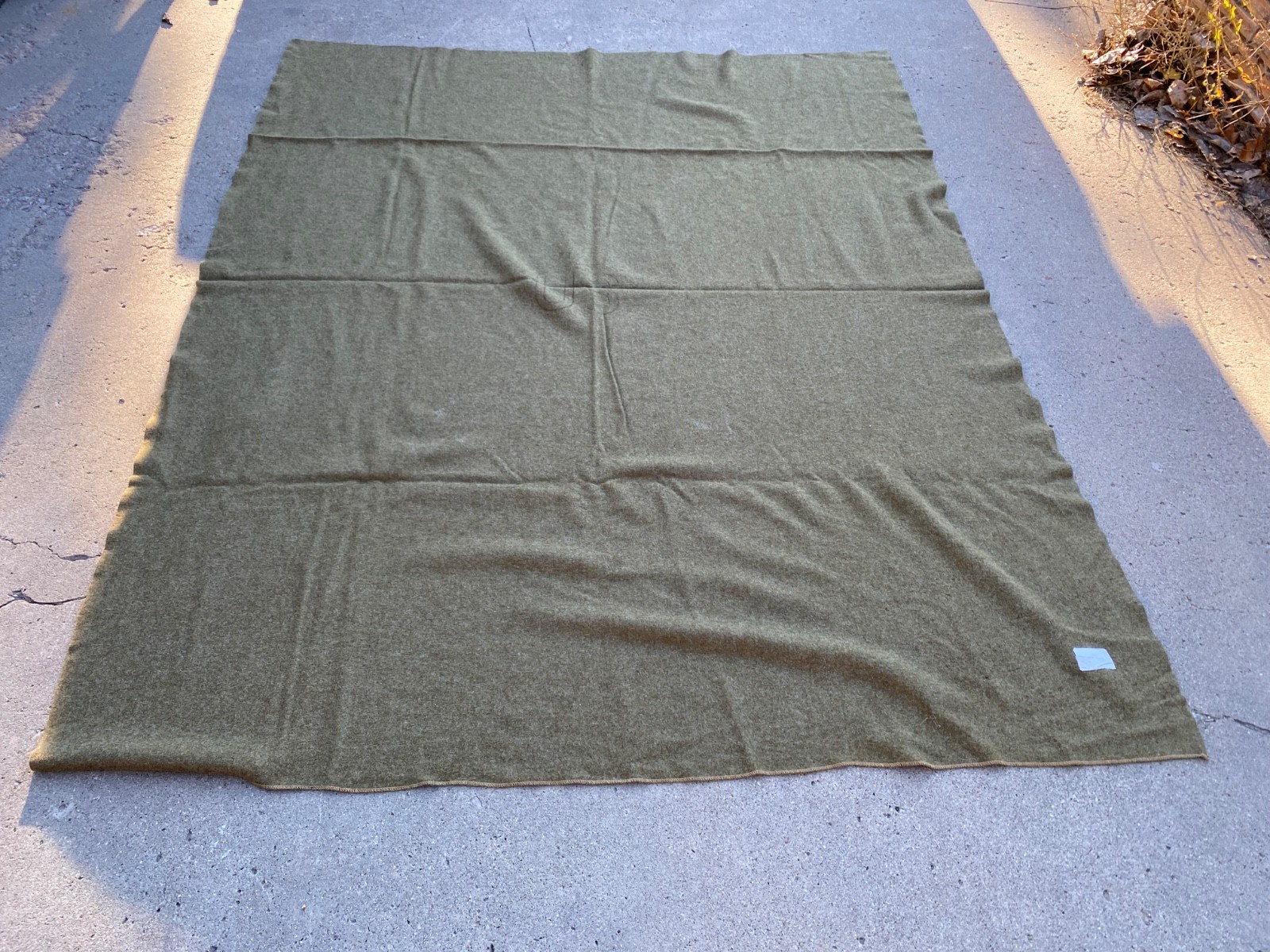 ORIGINAL WWI US ARMY M1917 INFANTRY WOOL FIELD BLANKET-