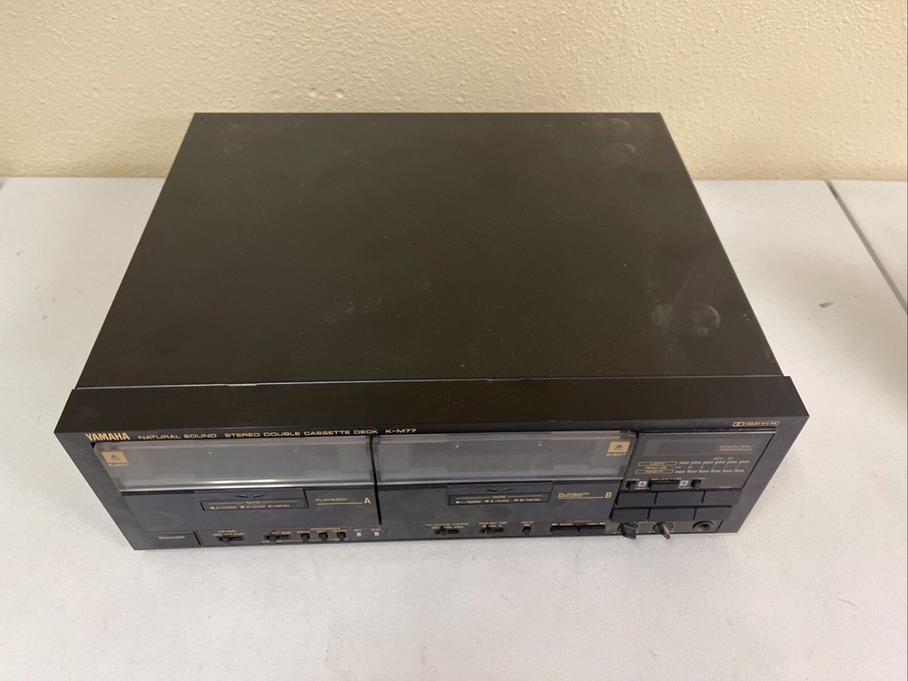Yamaha k-m77 Double Cassette Deck