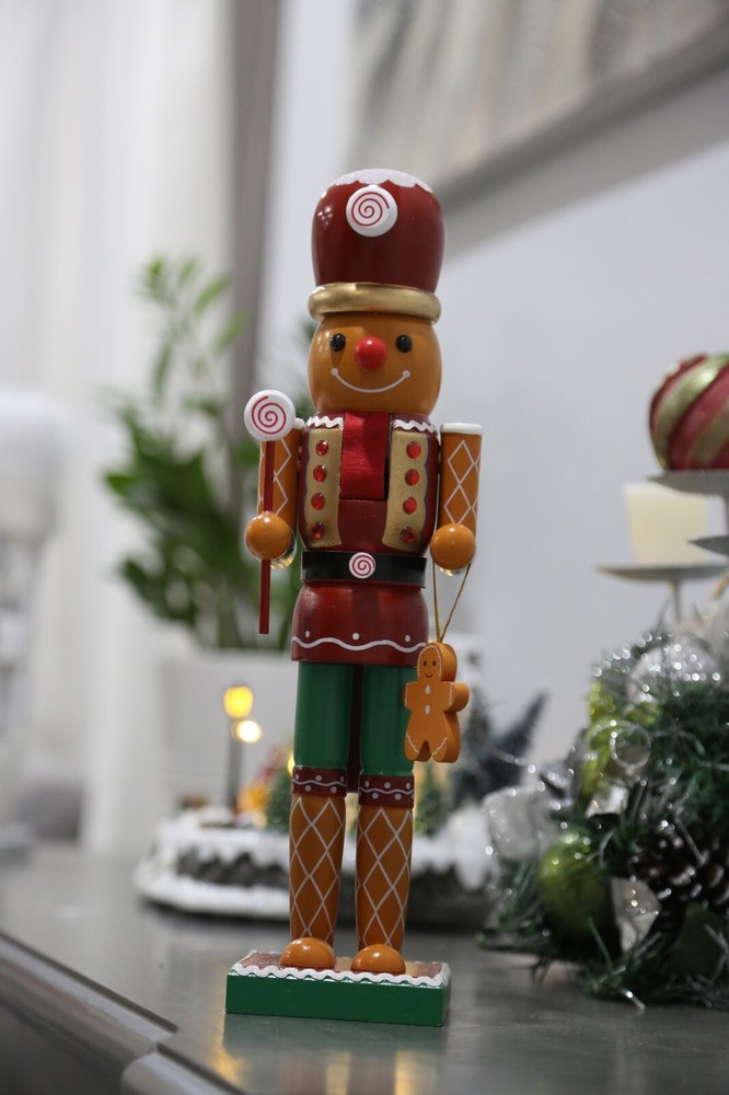Christmas Nutcracker Decoration Ginger Breadman 14 inches
