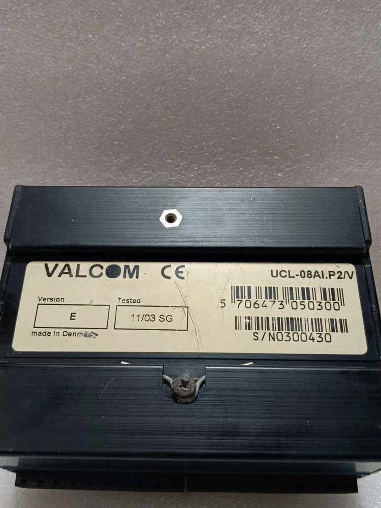 VALCOM UCL Communication Ethernet module UCL-08AL.P2/V VERSION E