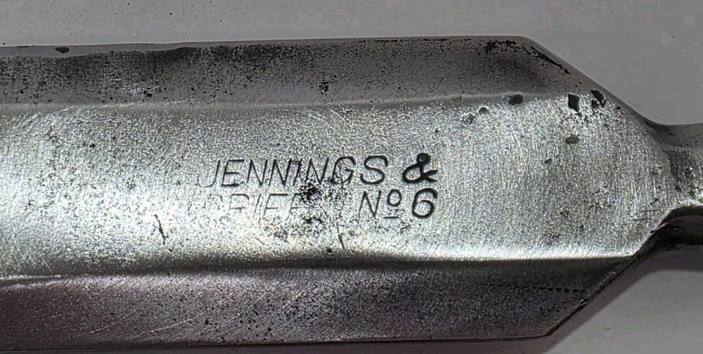Vintage C.E. JENNINGS Mark 1" Chisel No. 6