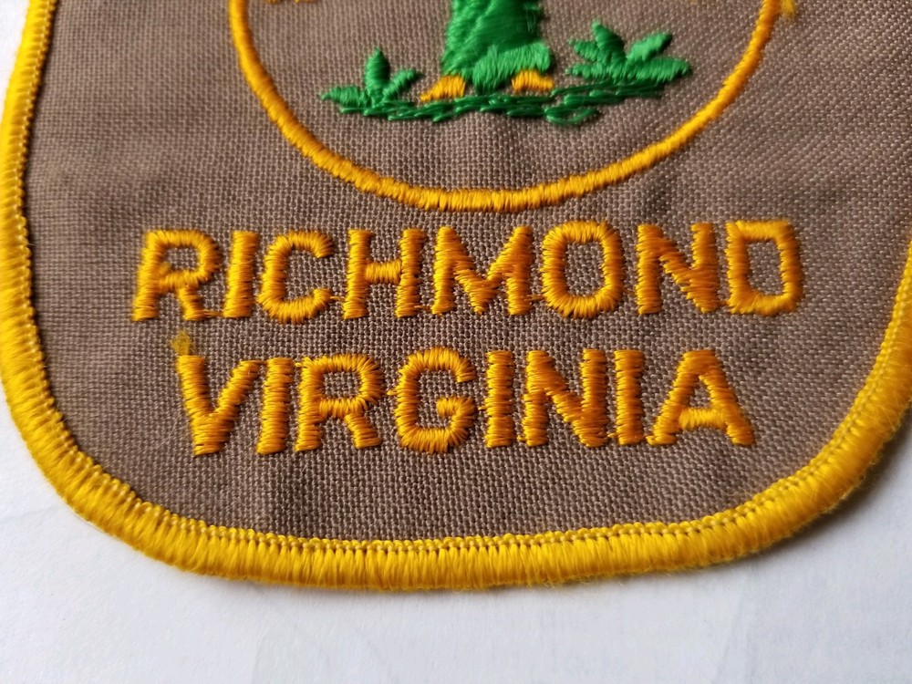 Bureau Richmond Virginia Vintage Patch