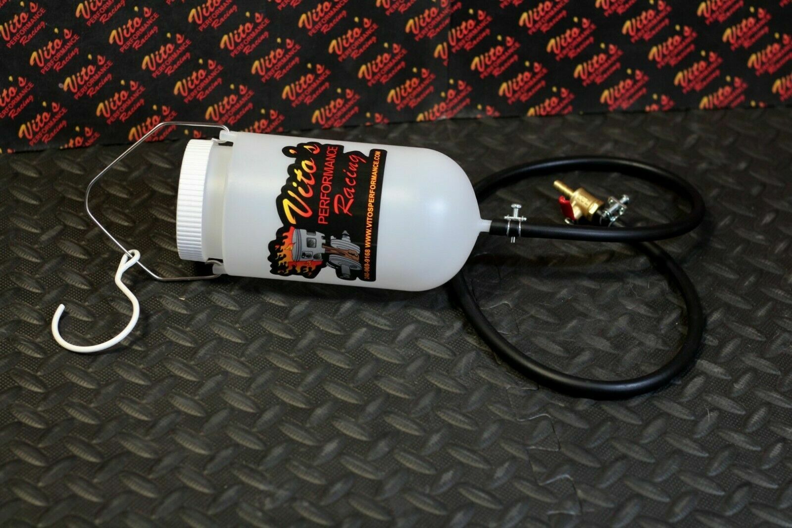 NEW Vito's hanging gas purge FUEL TANK - alcohol methanol BANSHEE drag Auxiliary