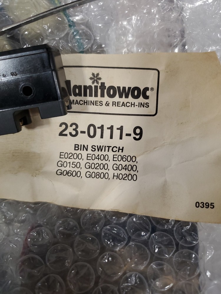 Manitowoc Bin Switch