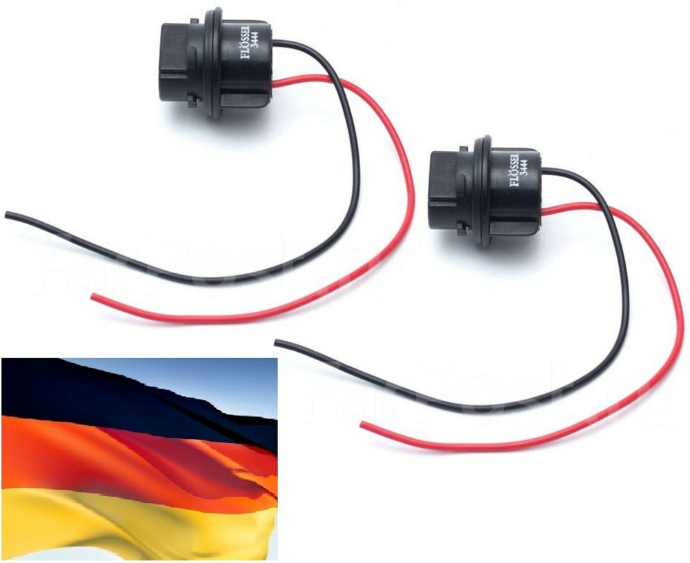 Flosser Wire Harness 3444 Female Socket 3156 Two Harness Stop Brake Tail Replace