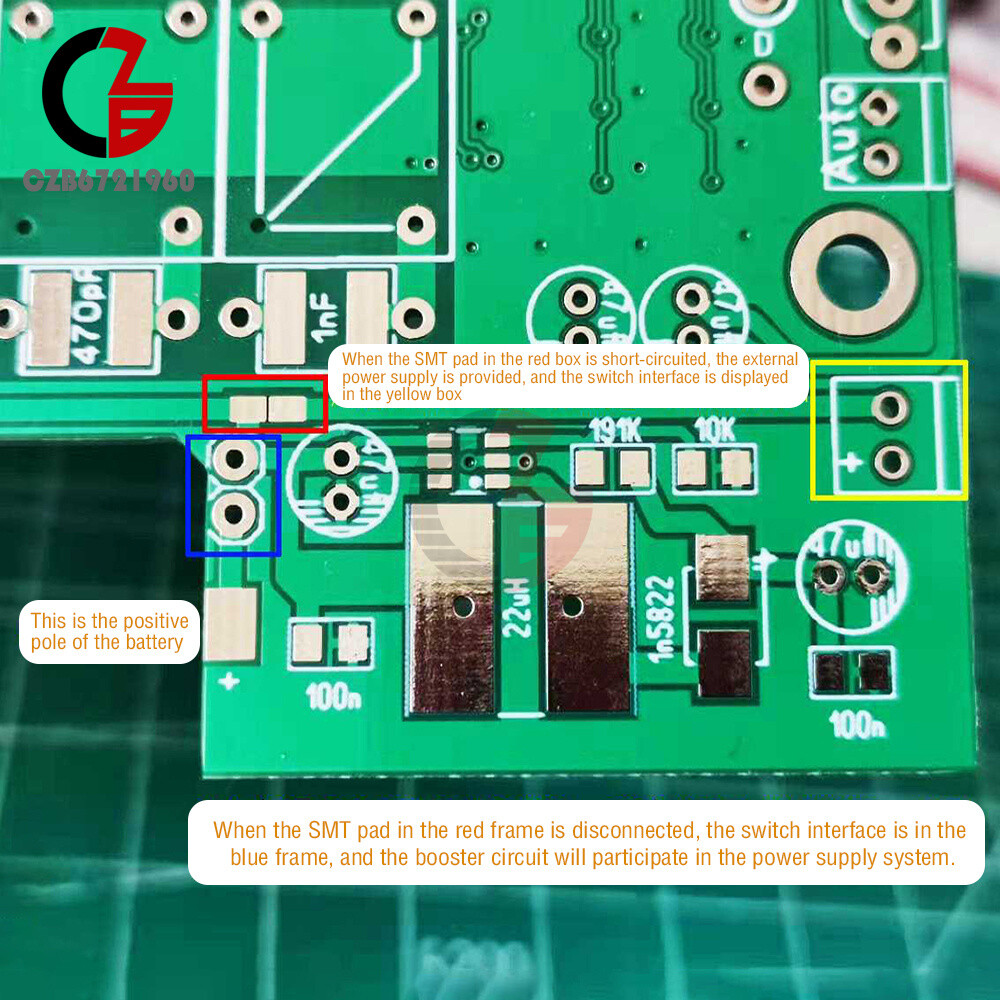 Auto Antenna Tuner 100W 1.8-50MHz 0.96''/0.91" OLED Display ATU-100 with Shell