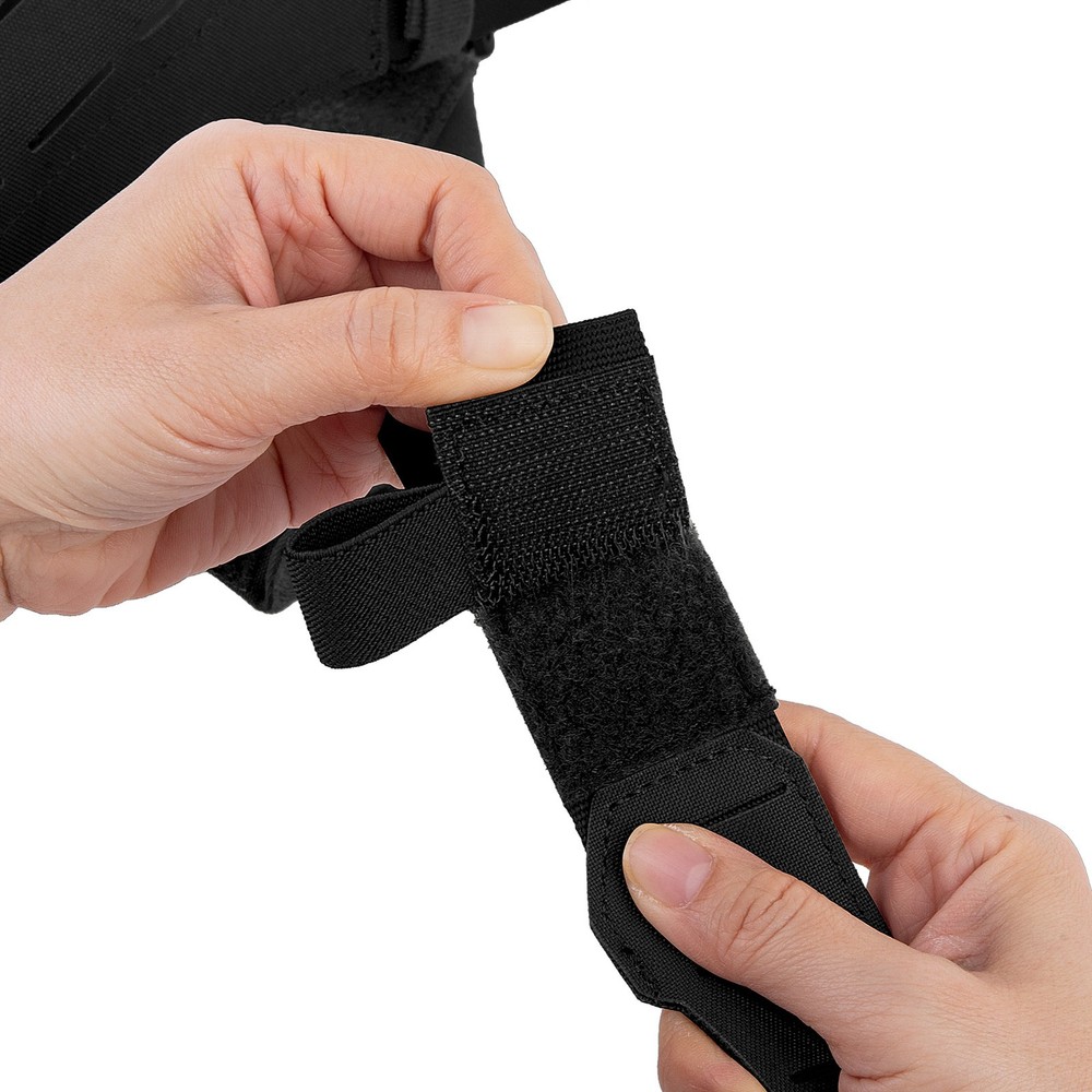 Krydex Tactical Chest Rig Shoulder Strap with MOLLE Panel Add-on Loading System