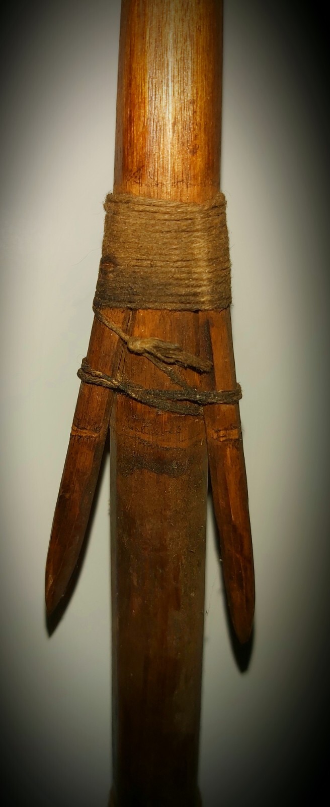 Northwest Coast; Coast Salish, fishing spears/harpoons (19th century).