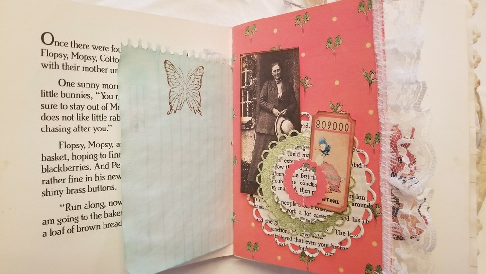 Little Book About Peter Rabbit Journal Handmade