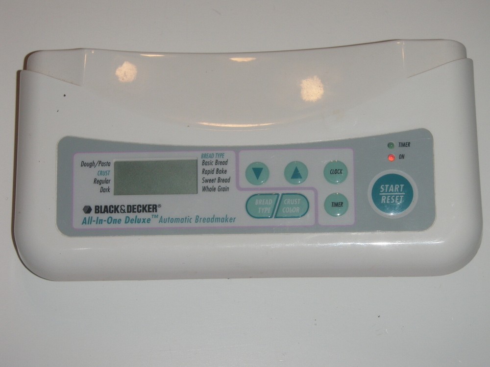 Black & Decker Bread Maker Electronic Control Panel for Model B1630