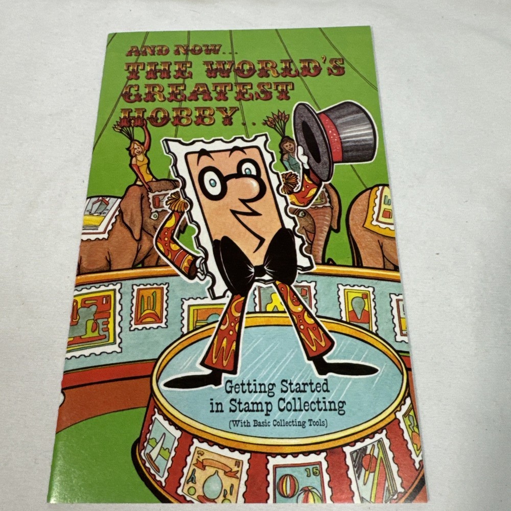 Vintage USPS Stamp Collecting Pamphlet “And Now The World’s Greatest Hobby” 1984