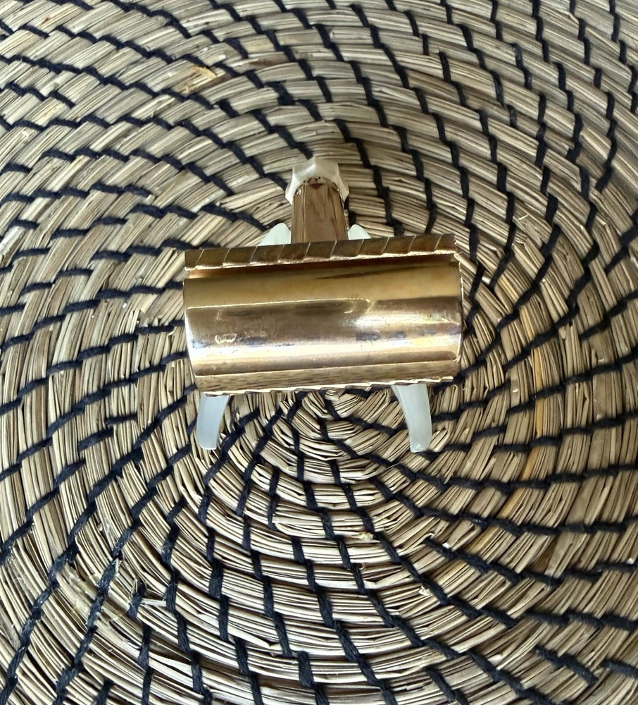 1950’s Gold Merkur Progress Adjustable Safety Razor