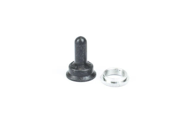 Sierra MP39280 Black Toggle Boot/ Chrome Ring