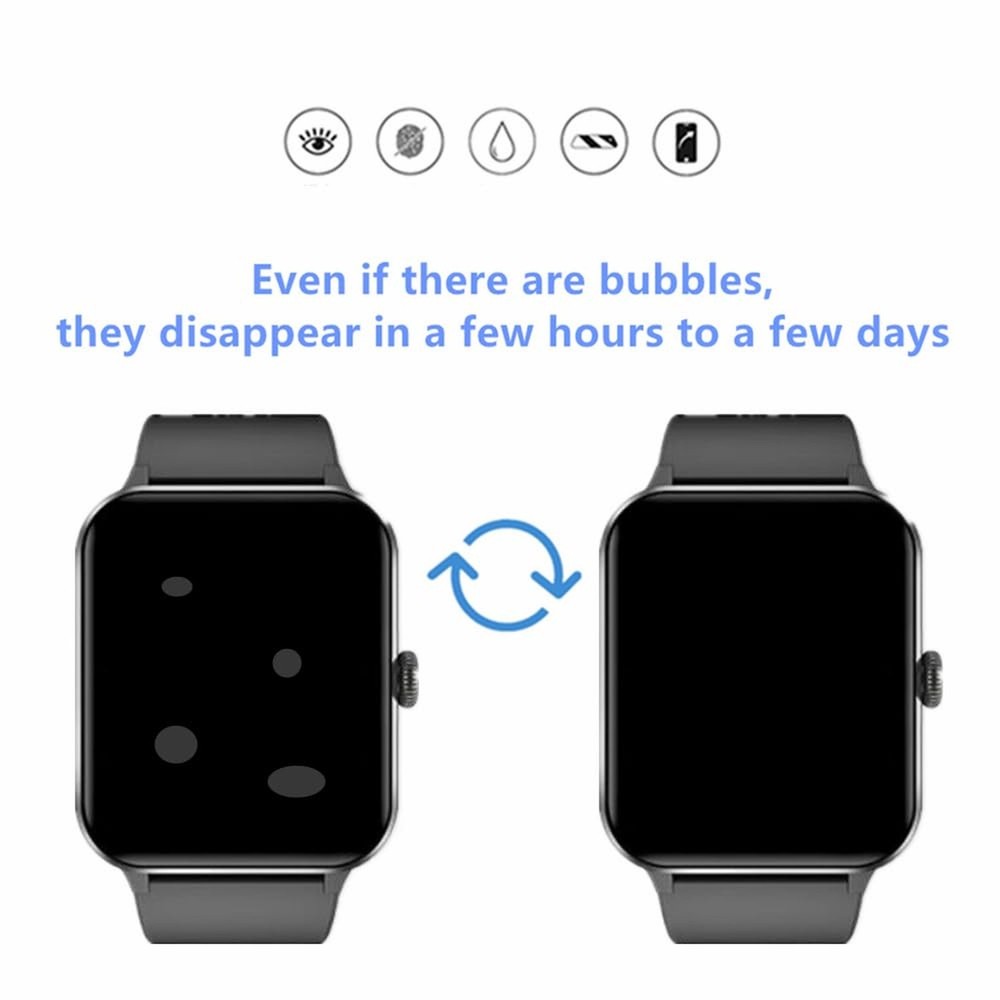 Screen Protector Compatible for Blackview R50 Smartwatch, HD Full Coverage TP...