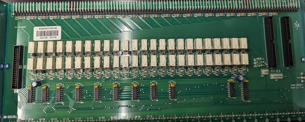 Bogen MCRRP MC-RRP Rack Mount Relay Panel Multicom 2000 Panel Card