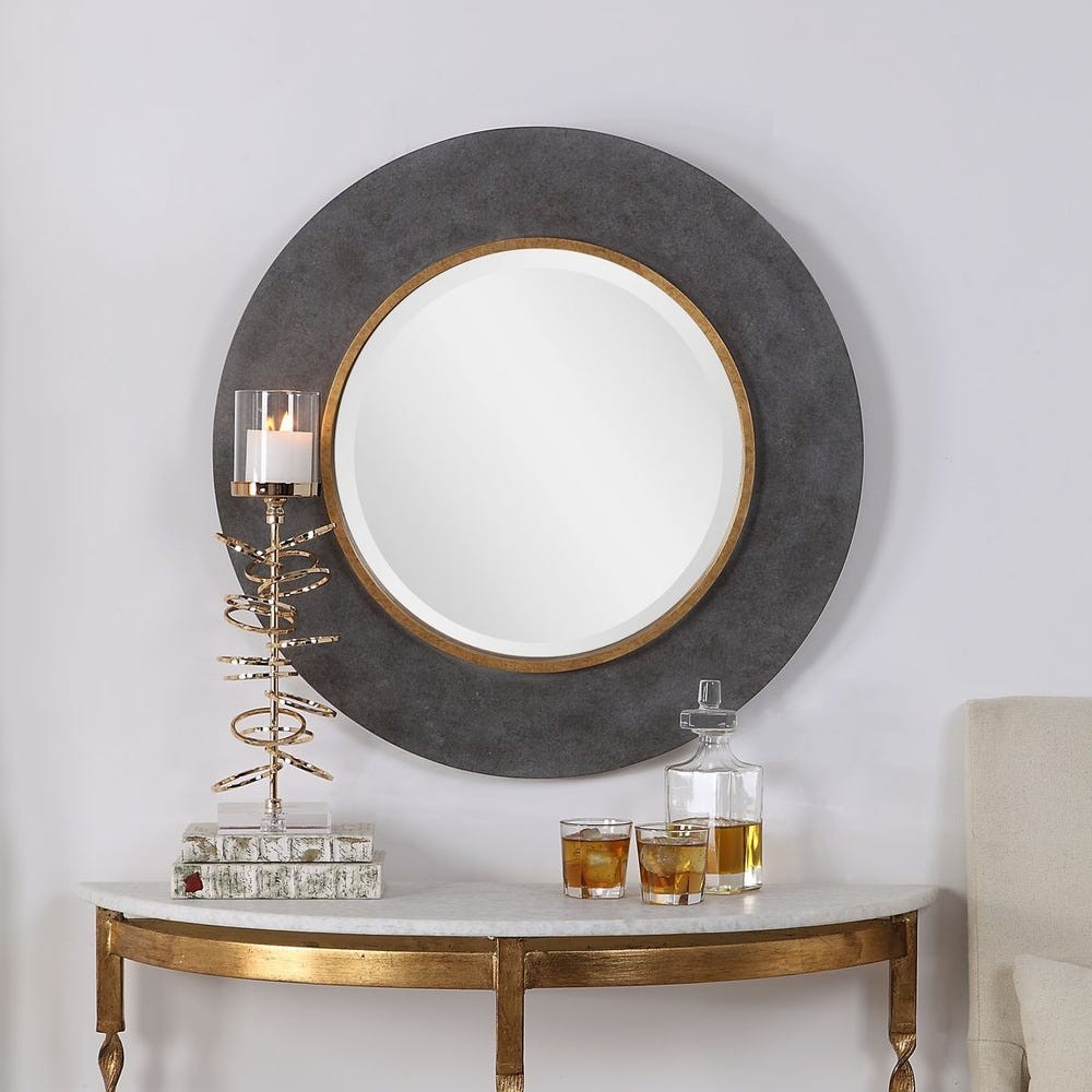 Uttermost 09491 Saul Round Mirror