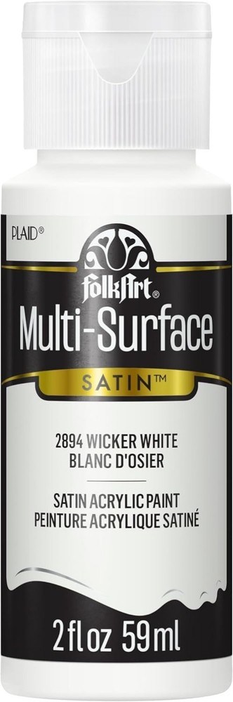 Multi-Surface Paint in Assorted Colors 2 oz, 2894, Wicker White