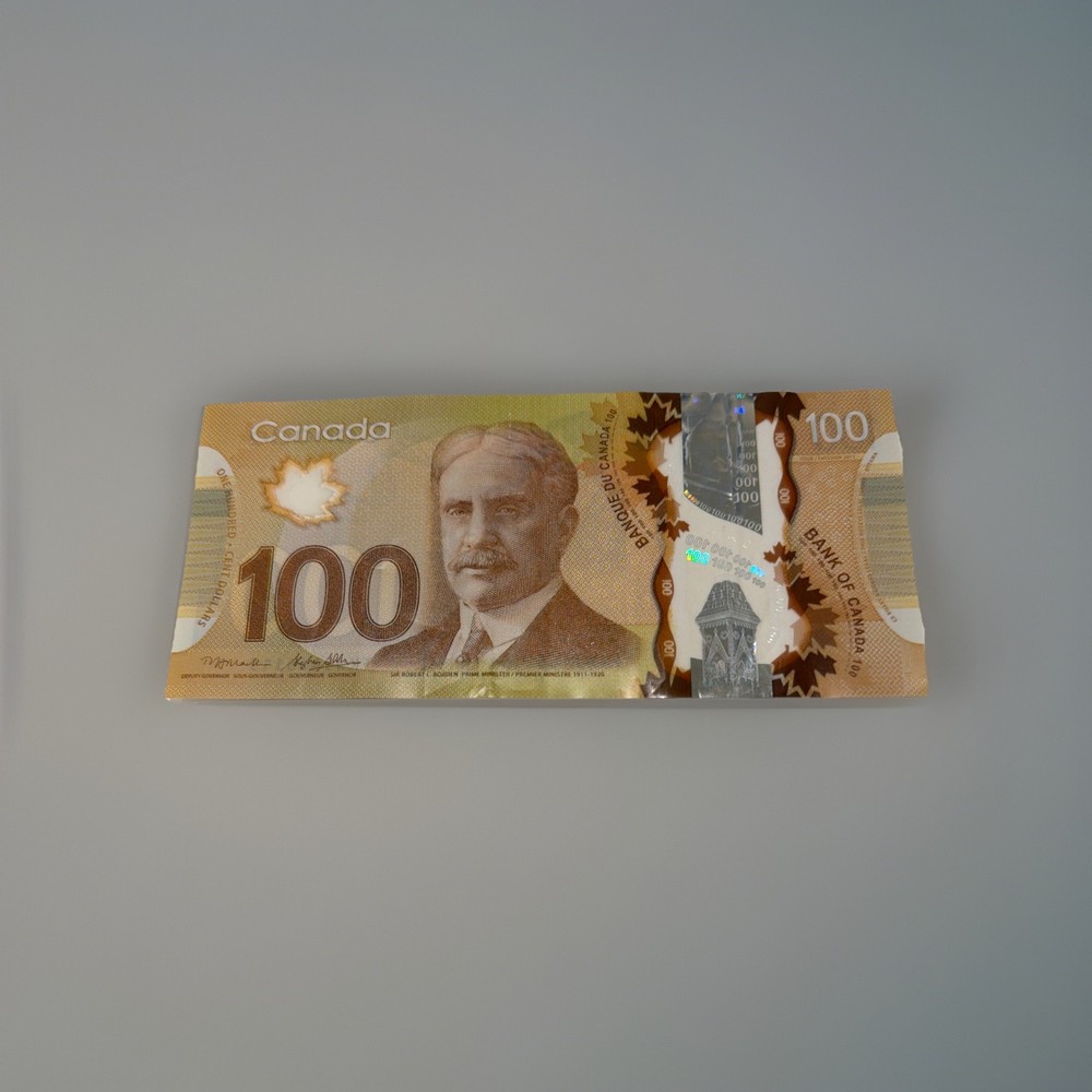 100 Canadian Dollars (CAD) – Circulated –