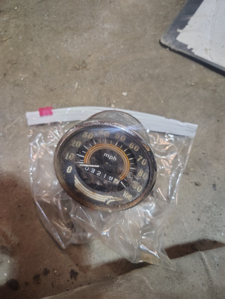 1973 chaparral Thunderbird 340 speedometer