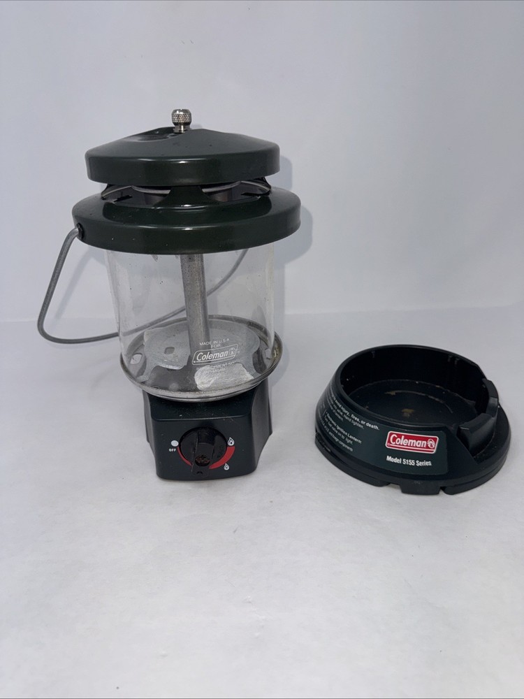 Coleman Propane 2 Mantle Lantern Model Camping 5155 UNTESTED