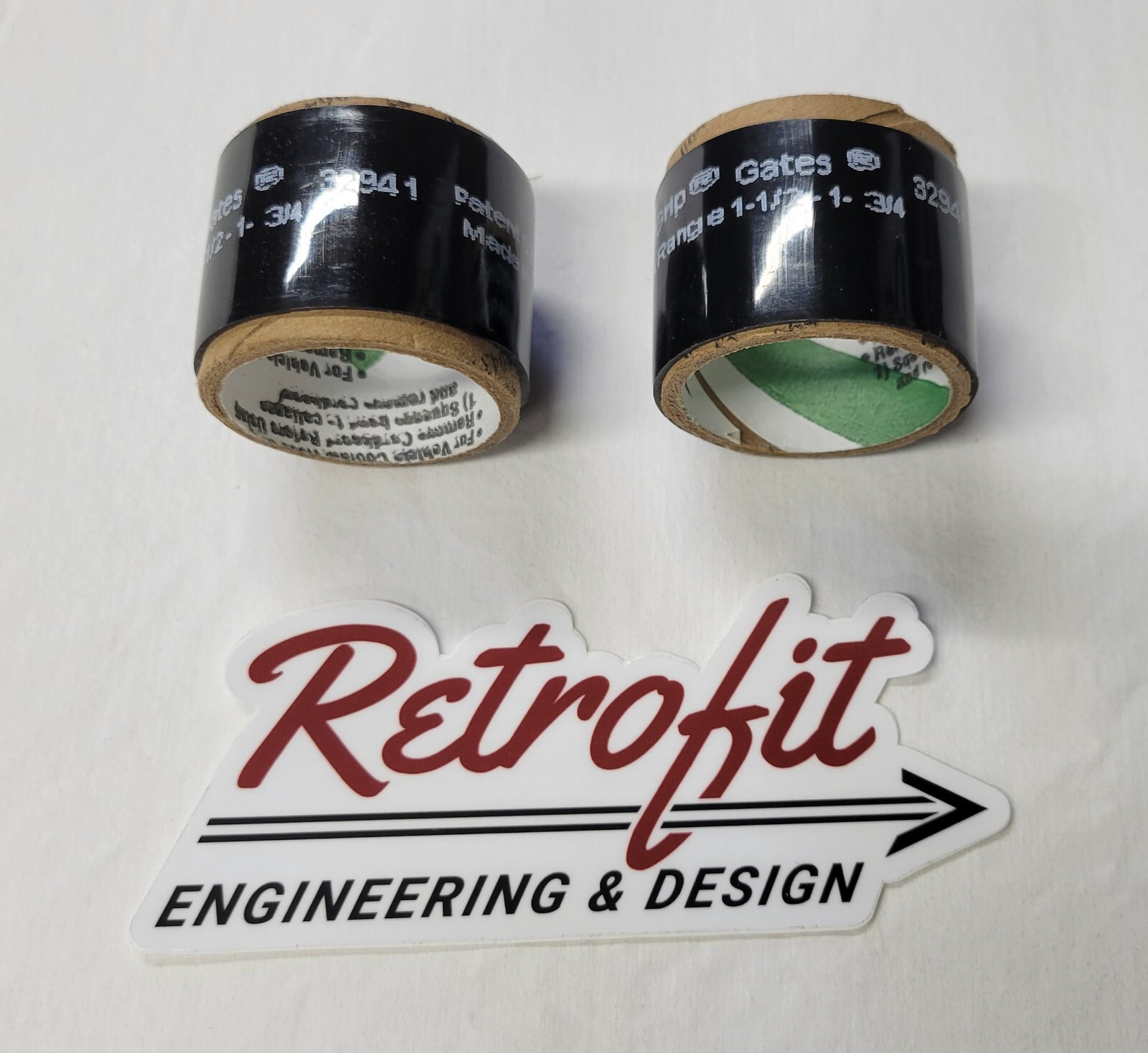 Pair Gates Powergrip Radiator Hose Clamps 1-1/2" to 1-3/4" Outside Dia USA 32941