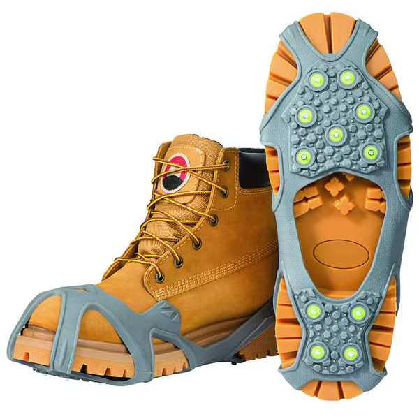 Traction Device, Ball, Heel Coverage, Pull-On, Steel, Stud