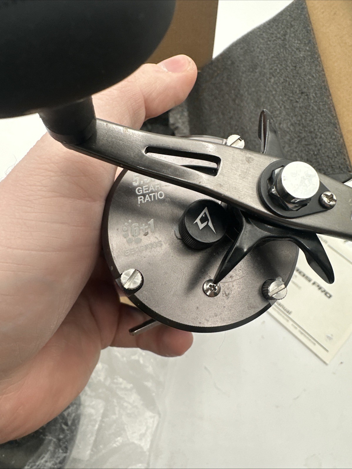 Piscifun Chaos Pro Baitcasting Fishing Reel, CNC Machined Aluminum Body Round Ca