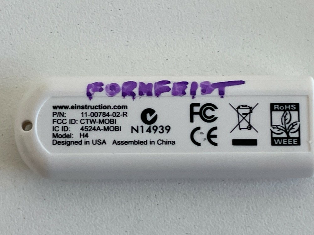 UU7: Einstruction Mobi RF H4