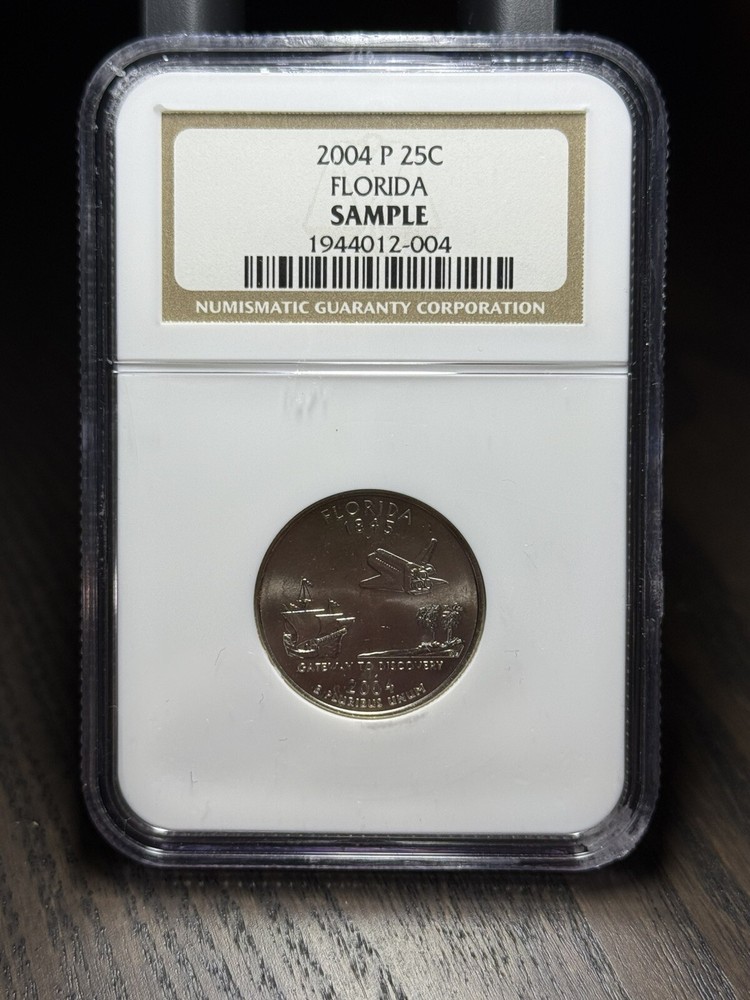 2004 P 25C NGC (SAMPLE Label)